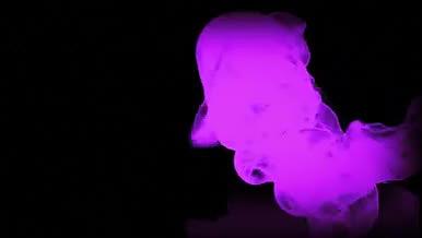 紫色烟雾运动logo展现演示AE模板视频的预览图
